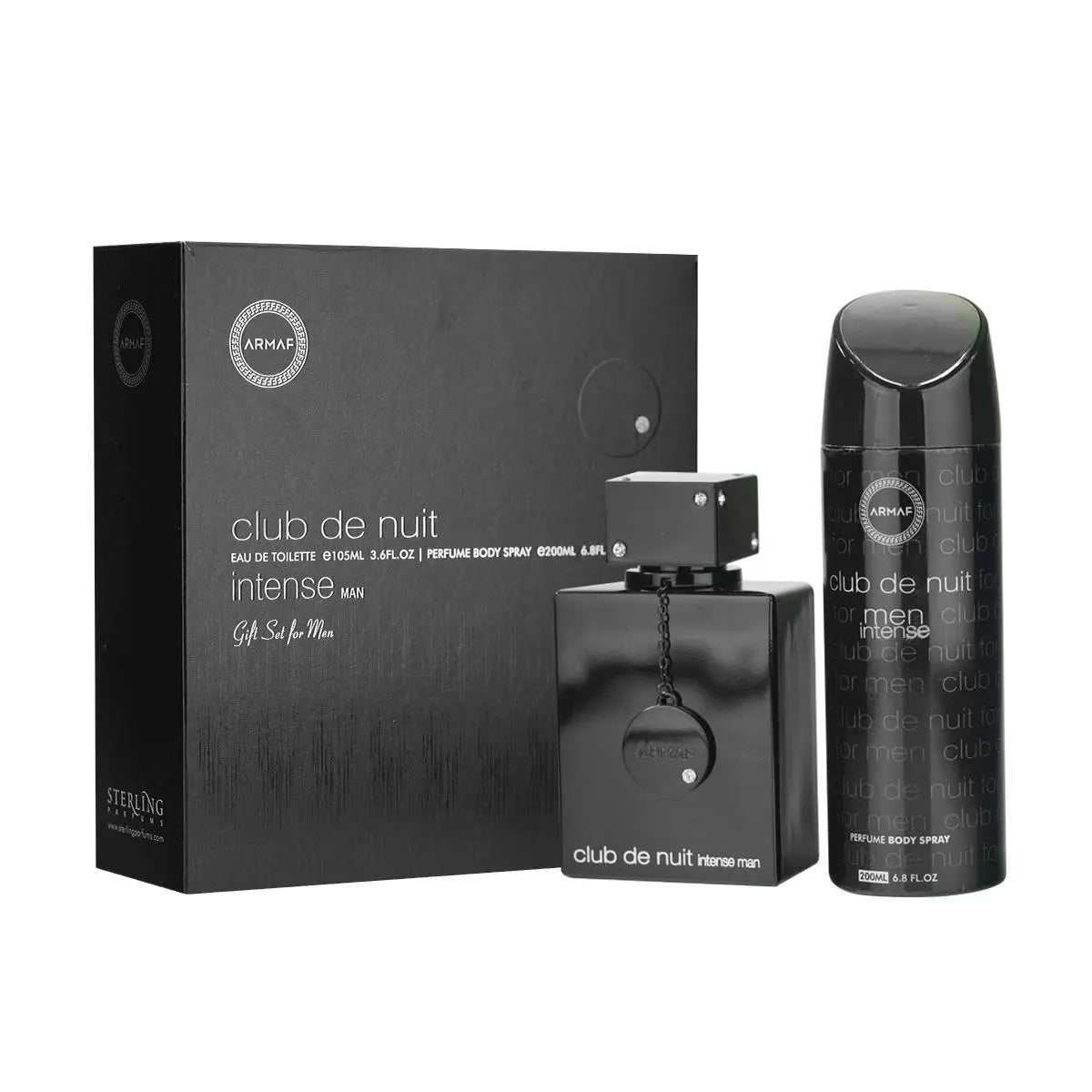 Club De Nuit Intense EDT 105ml - Perfume Body Spray 200ml Gift Set