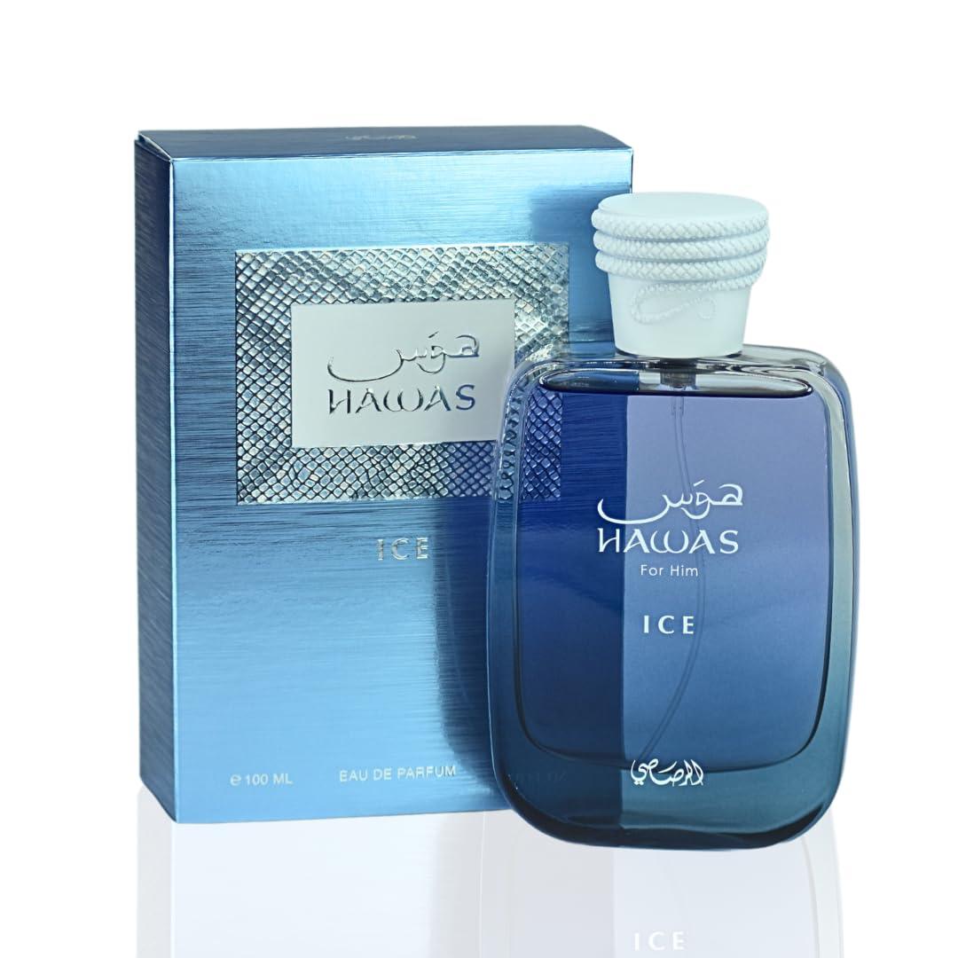 رصاصي عطر حواس آيس للرجال ماء عطر  