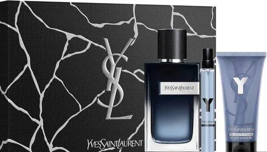 Yves Saint Laurent Y Gift Set EDP 100ml + Travel Spray 10ml + Shower Gel 50ml